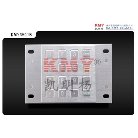 Tdes Encryption Keypad for Payment Kiosk KMY3501B